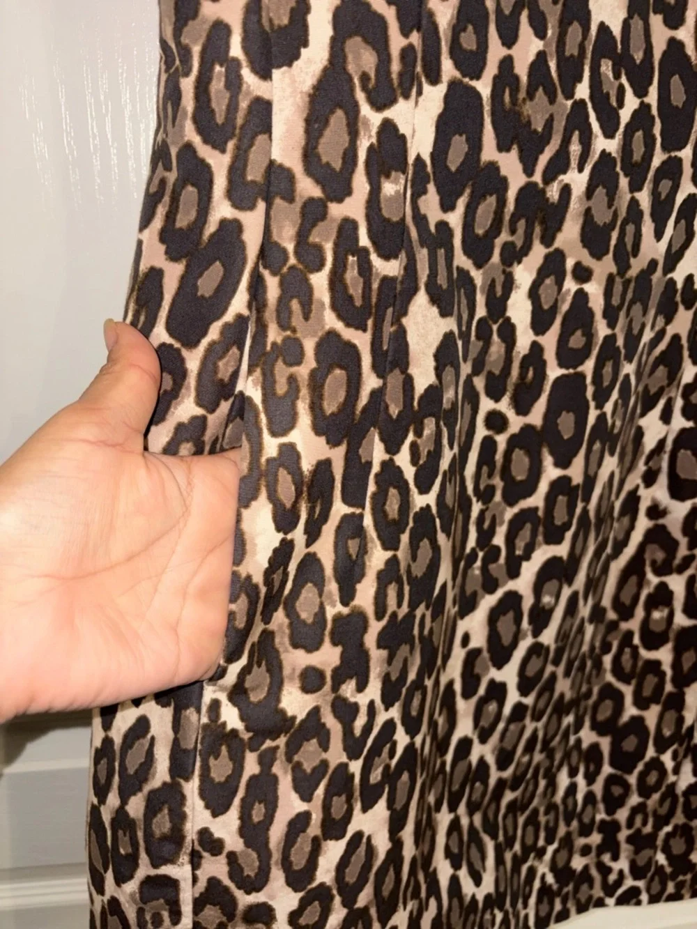KATE SPADE DOMINO LEOPARD SHEATH DRESS size 6